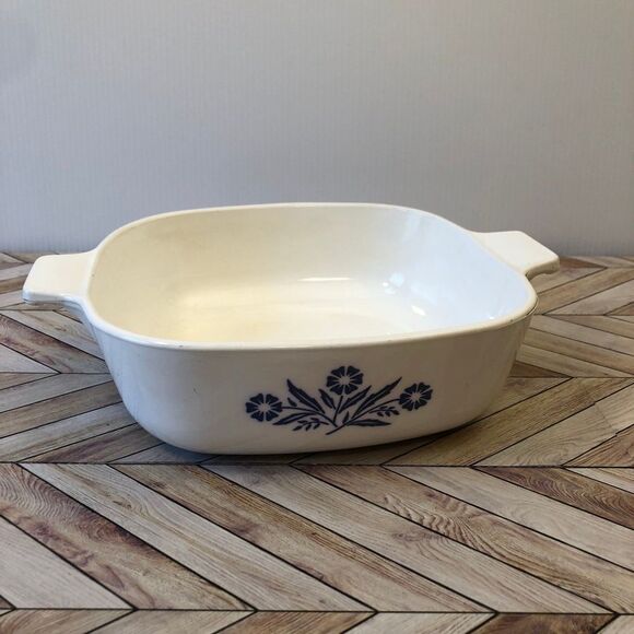 Corningware Other - Corning Ware Blue Pattern Small Casserole